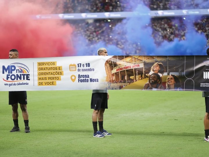 Ministério Público promove ação social na Arena Fonte Nova