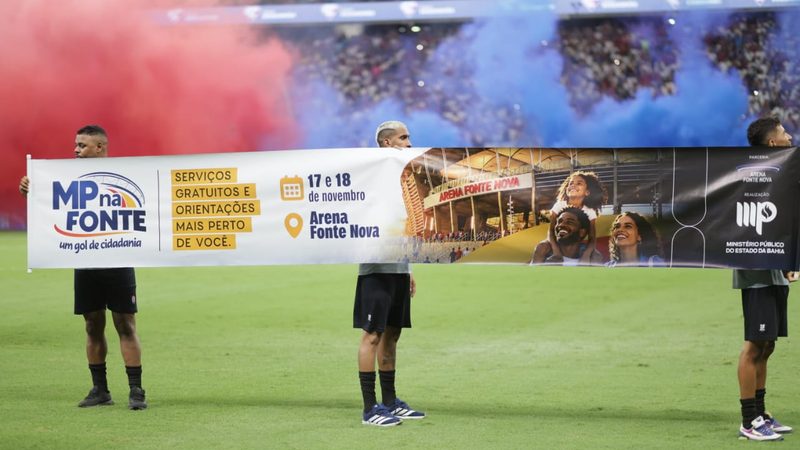 Ministério Público promove ação social na Arena Fonte Nova