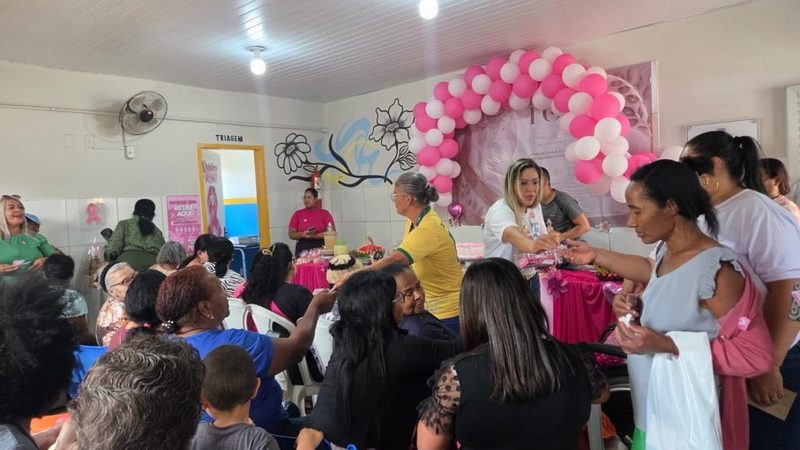Dia D do Outubro Rosa:  saúde, prevenção e autocuidado para mulheres em Conquista