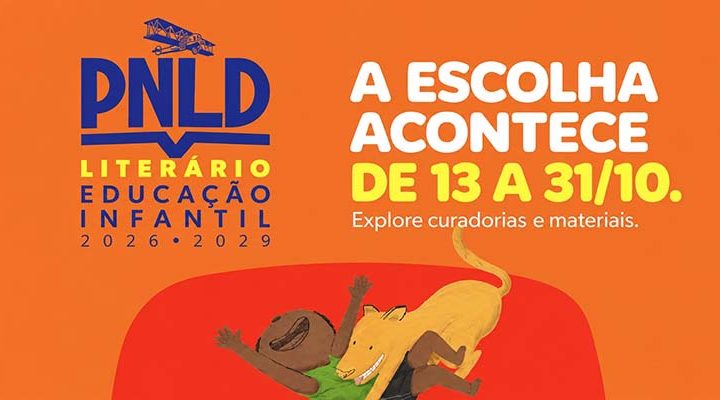 Escolas têm até o dia 31 de outubro para selecionar livros da Educação Infantil