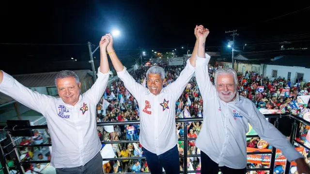 Bahia mantém Jerônimo governador, e elege Rui e Jaques senadores